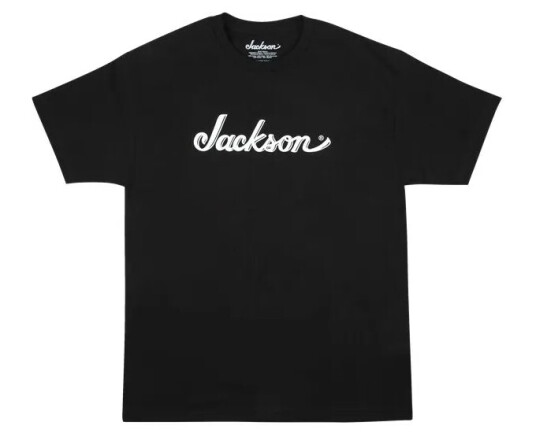 Jackson Logo Men's T skjorte svart  XXL