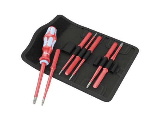 Wera Kraftform Kompakt Vde Stainless 8 Extra Slim 1 Skruetrækker-Sæt 8 Dele Torx