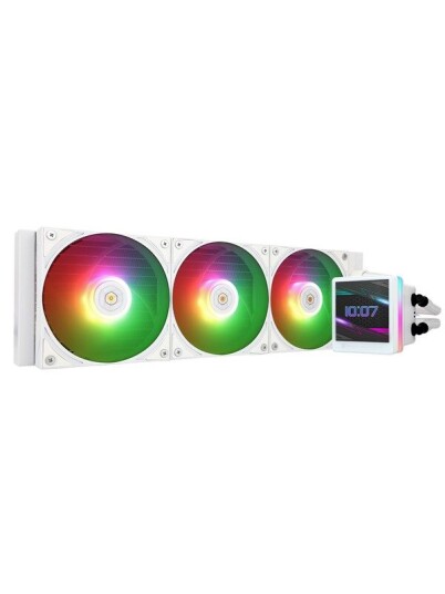 Thermalright Grand Vision 360 ARGB CPU vannkjøler 3 vifter hvit Grand Vision 360 Argb White Thermalright Grand Vision 360 ARGB CPU vannkjøler 3 vifter hvit Grand Vision 360 Argb White