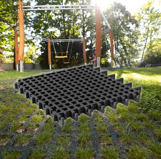 Gressarmeringsmatte 65mm Fallhøyde 210cm Rødbrun Gressarmeringsmatte 65mm Fallhøyde 210cm Rødbrun