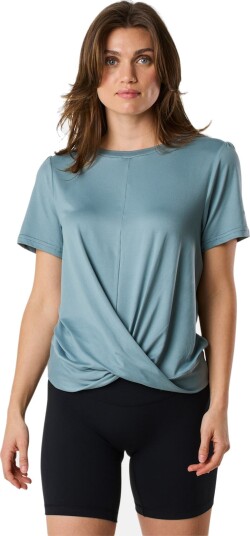 Swedemount Core Wrap Soft Tee W Swedemount Core Wrap Soft Tee W