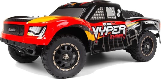 Blackzon Vyper 1:14 4WD Børsteløs RC-Bil Rød/Oransje