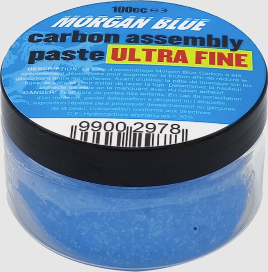 Morgan Blue carbon assembly paste ultra fine til montering av karbonkomponenter 100ml Morgan Blue carbon assembly paste ultra fine til montering av karbonkomponenter 100ml