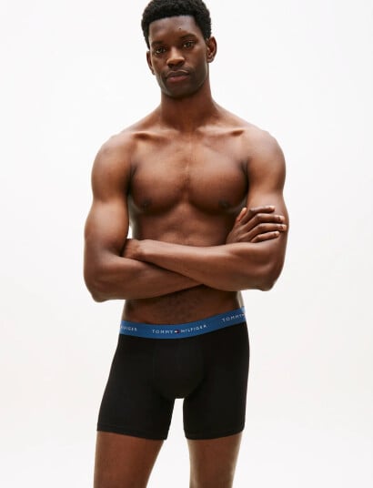 Tommy Hilfiger 3P Boxer Brief Wb   Black   M