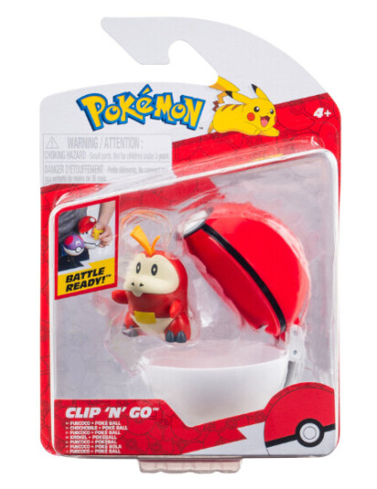 Pokémon - Clip N Go - Fuecoco and Poke Ball (PKW3628)