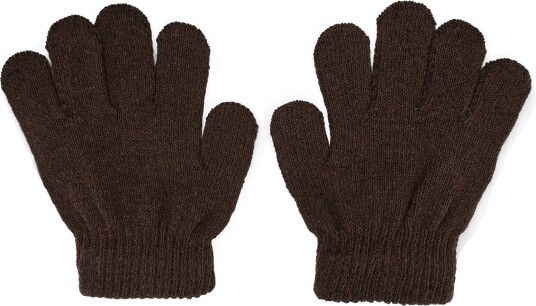 Enkel Studio Kids Knitted Gloves - BROWN - 3-5 Enkel Studio Kids Knitted Gloves - BROWN - 3-5