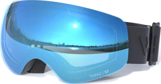 Whistler Mauga Topaz Jr. Spherical Ski Goggle 1001sb Black / Swiss Blue onesize Whistler Mauga Topaz Jr. Spherical Ski Goggle 1001sb Black / Swiss Blue onesize