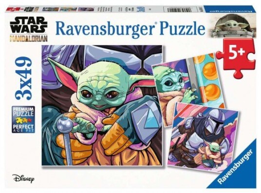 Ravensburger The Mandalorian: Grogu Moments 49 Stykker Komikk 5 År