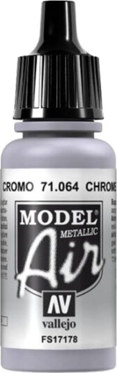 Vallejo 71.064, 17 Ml, Sølv, Metallisk, Flaske