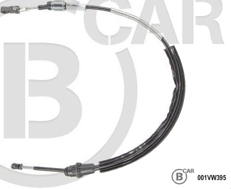 Kabel, girmekanisme B CAR 001VW395