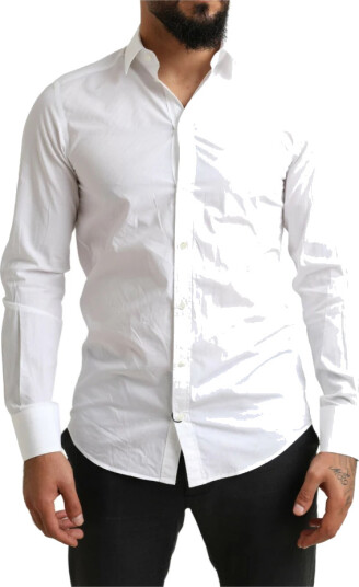 Dolce & Gabbana Herre Skjorter Hvit M,