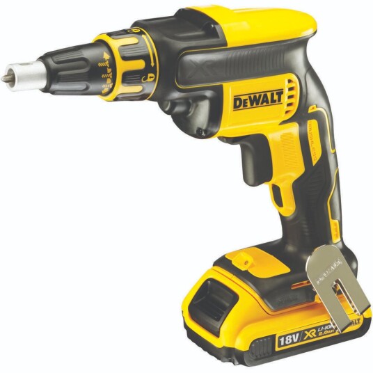 Dewalt Gipstrekker XR 18V Med Batteri Omdreinin 0-4400 1/Min DCF620D2 Tstak Koffert