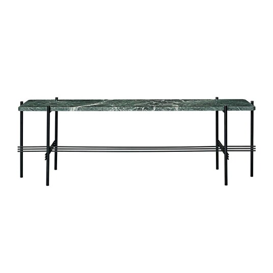 Gubi Ts Console 1 Hylle Sort/Grønn Marmor