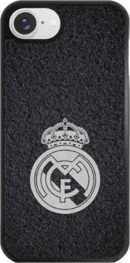 Phonecases3D iPhone 16e Real Madrid 3D mobildeksel, svart