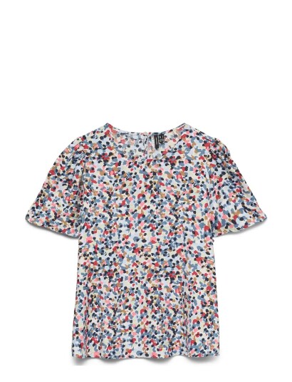 Vero Moda Vmsiena Ss Top Wvn Multi/patterned S