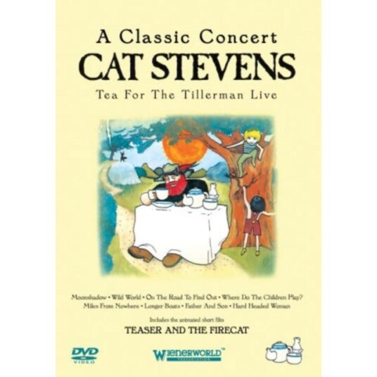 Cat Stevens  A Classic Concert: Tea For The Tillerman Live DVD