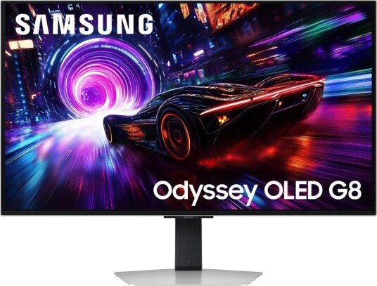 Samsung Odyssey G8 32" 4K QD-OLED Gamingskjerm med 240Hz