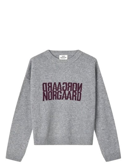 Mads Nørgaard Yota Knit Tilona Sweater - Grey - XL Mads Nørgaard Yota Knit Tilona Sweater - Grey - XL