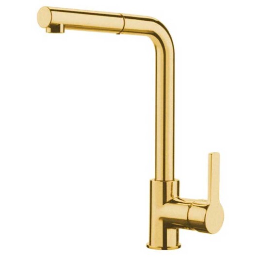 Fima Capo F7029 med Uttrekkbar tut Børstet Gull (GRO-4365236)