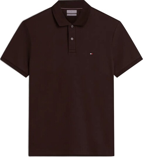 Tommy Hilfiger Soft Touch Interlock Reg Polo Brown M
