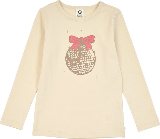 Müsli Genser Cozy Meg Discokule Oak Müsli 7 år (122) Genser Beige Hvit
