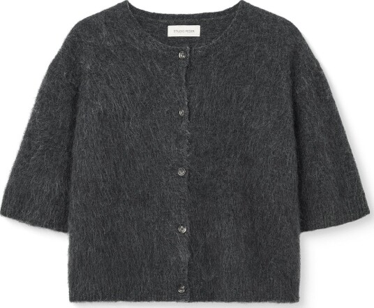 STUDIO FEDER Signe Hairy Cardigan Grey M