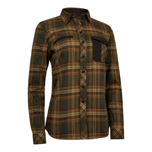 Deerhunter Lady Blair Shirt Green Check 38 38 Deerhunter Lady Blair Shirt Green Check 38 38