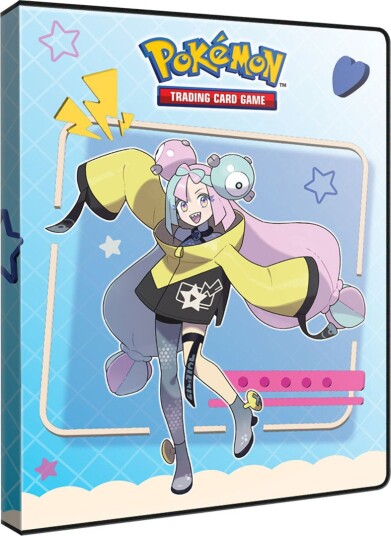 Pokémon Iono & Bellibolt Samlekortmappe Blå 180 Lommer 29 x 22 cm