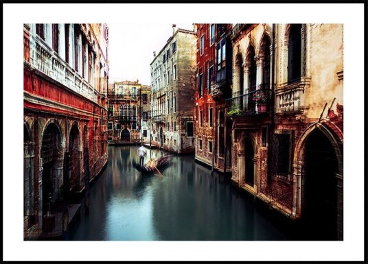 The Gondolier Plakat / 70x100cm