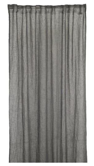 Boel & Jan Mirja gardinsett 130x275 cm Sort-grå 1036321-01-0 1636034-07-652