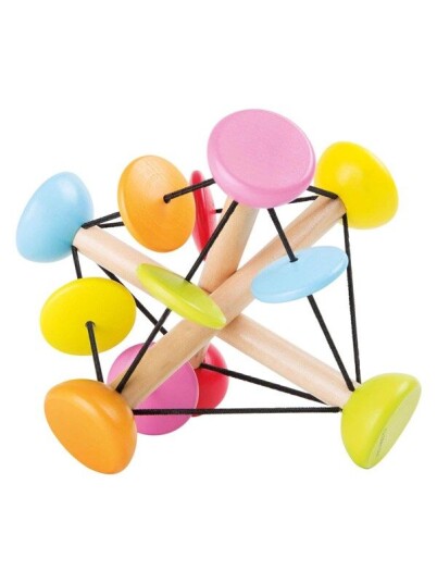 Small Foot Wooden Bars with Elastic Motor Skills