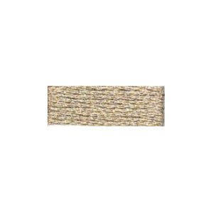 DMC Mouliné Light Effects Broderigarn E677 White Gold
