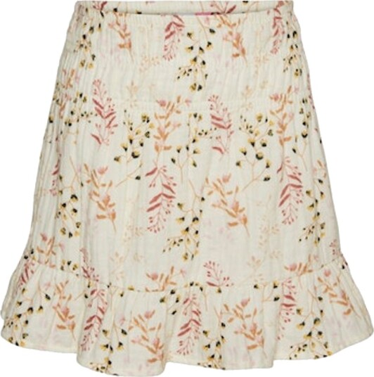 Vero Moda Girl Glow Natali Skjørt Pebble Glow (128 / 8 år)