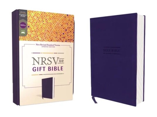 Nrsvue, Gift Bible, Leathersoft, Blue, Comfort Print Av Zondervan