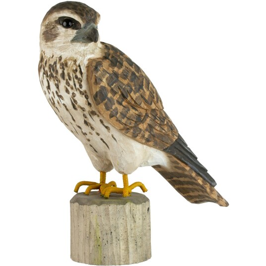 Wildlife Garden DecoBirds Håndskåret Fugl Dvergfalk