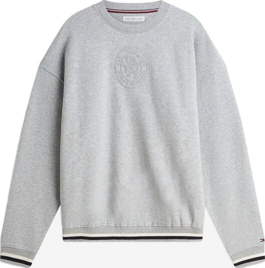 Tommy Hilfiger Track Top LIGHT GREY HEATHER S
