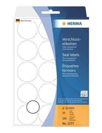 HERMA labels - 240 label(s) - 32 mm round
