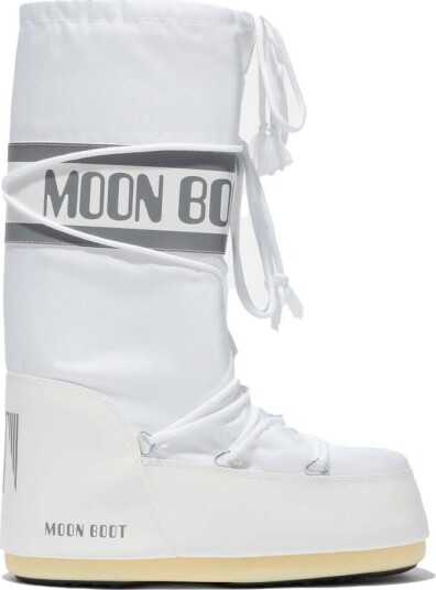 Moon Boot Unisex Icon Nylon White 42/44 Moon Boot Unisex Icon Nylon White 42/44
