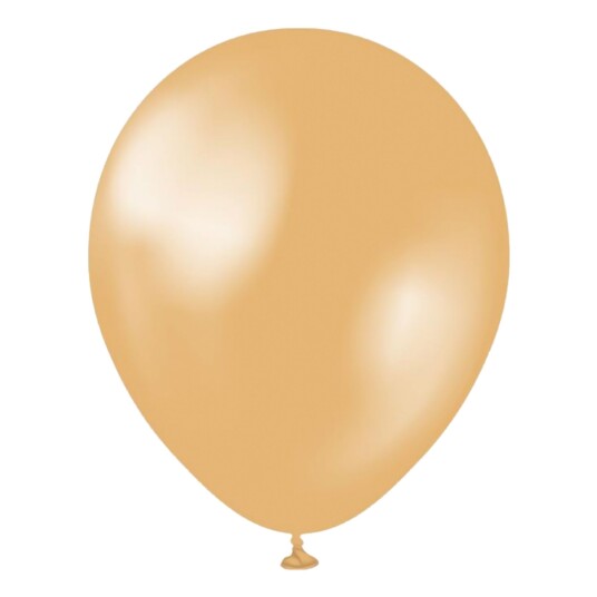 Ballongkungen AB Lateksballonger Professional Metallic Gold  25-pakning