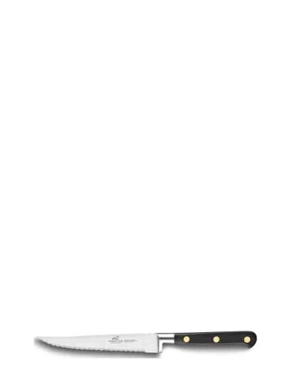 Lion Sabatier Steak Knife Fully Forged Ideal 13 Cm Black Lion Sabatier STEEL/BLACK ONE SIZE