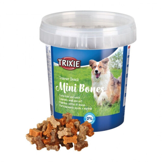 Trixie Mini Bones Hundegodbiter 500 g med Biff, Lam og Fjærkre