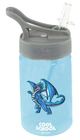 Tinka Drikkeflaske 0,35L Tritan Drage Cool School