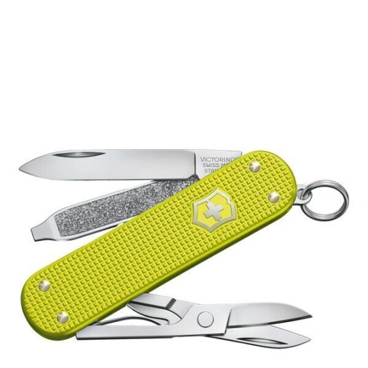 Victorinox Alox lommekniv 5 funksjoner elektrisk gul Victorinox Alox lommekniv 5 funksjoner elektrisk gul