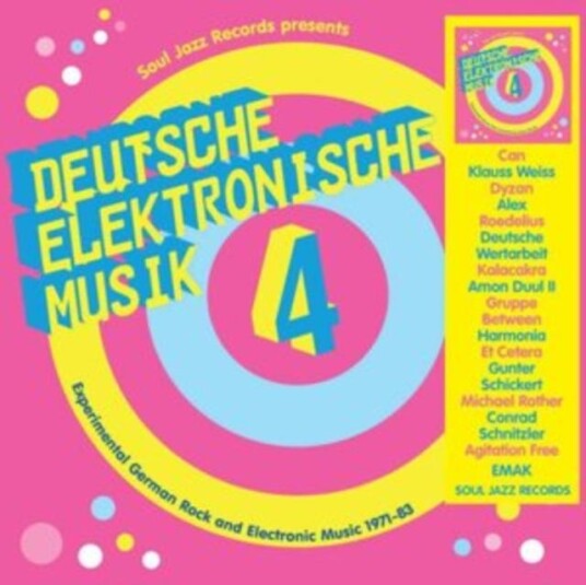 Diverse Artister, Diverse Rock Deutsche Elektronische Musik 4 LP/Vinyl