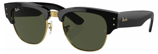 Ray-Ban Mega Clubmaster Black On Arista Green Green unisex Ray-Ban Mega Clubmaster Black On Arista Green Green unisex