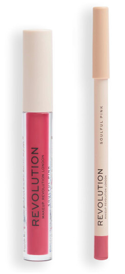 Makeup Revolution Lip Contour Kit Soulful Pink