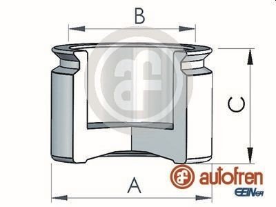 Autofren Seinsa Stempel bremsecaliper AUTOFREN SEINSA D025444