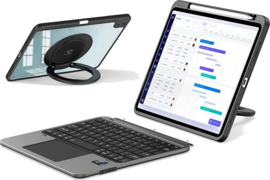 Avtakbart tastaturdeksel til iPad Air 11 2024 / 2025 / Air 4 / 5 Svart Avtakbart tastaturdeksel til iPad Air 11 2024 / 2025 / Air 4 / 5 Svart