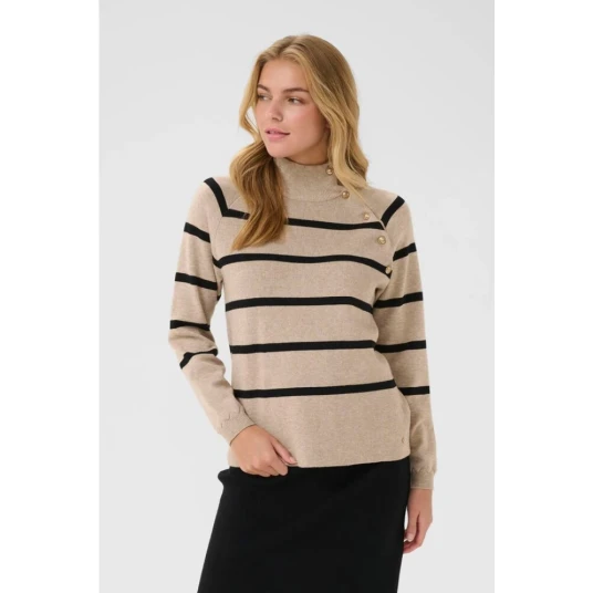 Cream Dame Strikkevarer Beige L