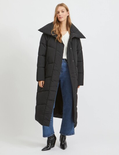Vila Vilouisa Padded Coat/Pb Black 38 Vila Vilouisa Padded Coat/Pb Black 38